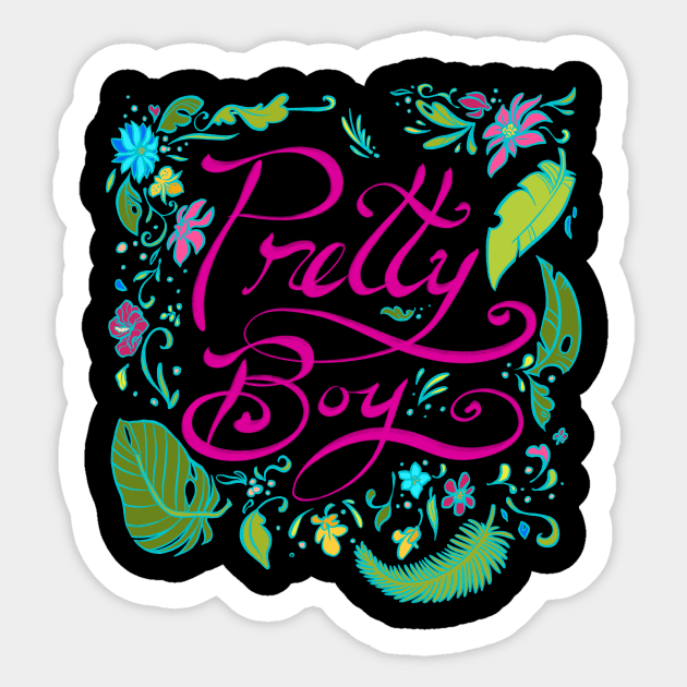 Pretty Boy Sticker by FindChaos